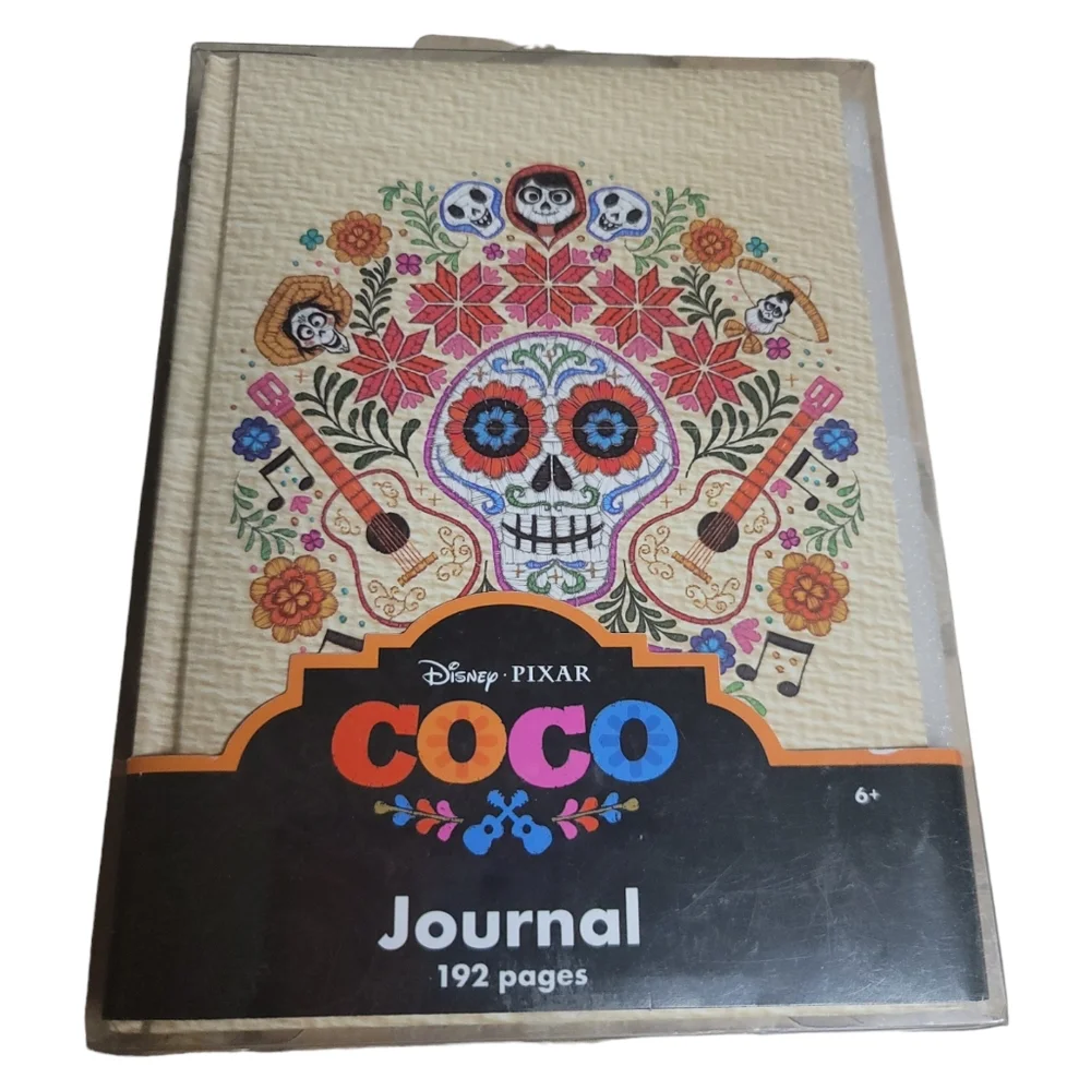 Disney Pixar Festive Day of the Dead Coco Diary Journal 192 Lined Pages